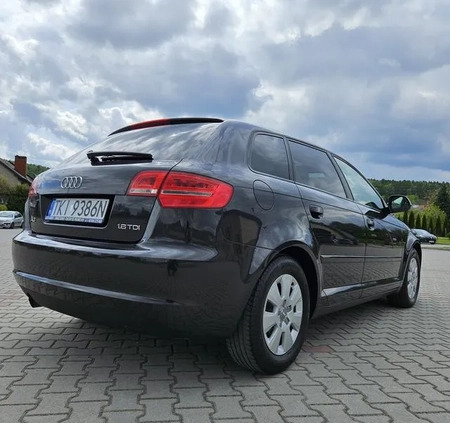 Audi A3 cena 28900 przebieg: 192000, rok produkcji 2010 z Chęciny małe 497